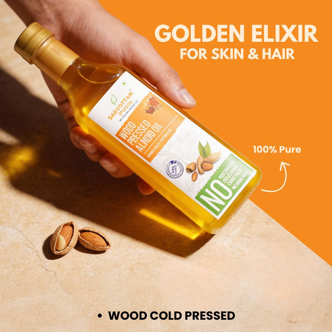 Almond Oil | Woodpressed Oils