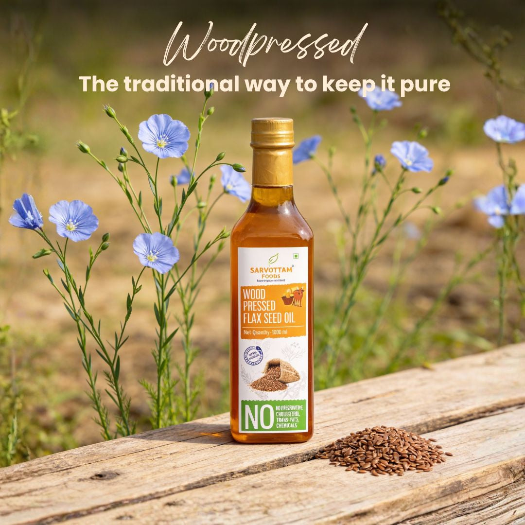 Flaxseeds Oil | Woodpressed Oils