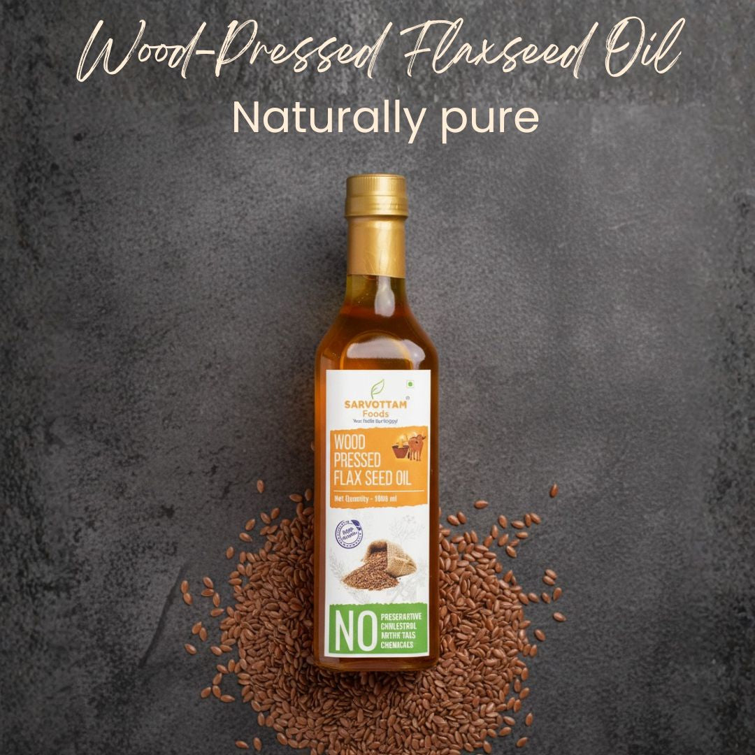 Flaxseeds Oil | Woodpressed Oils
