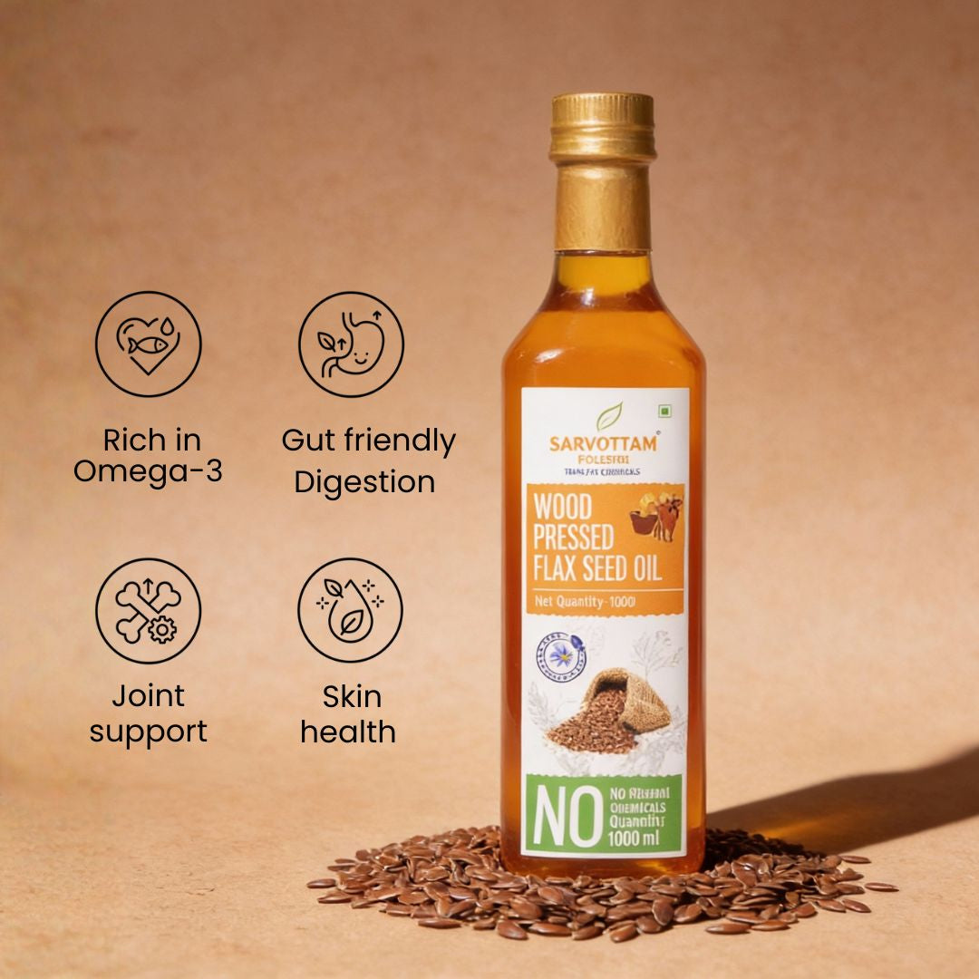 Flaxseeds Oil | Woodpressed Oils