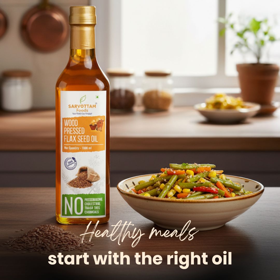 Flaxseeds Oil | Woodpressed Oils