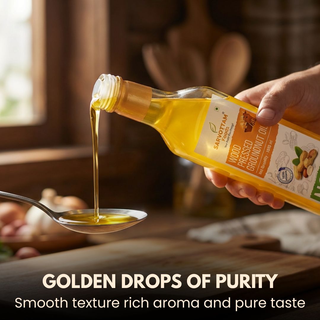 Groundnut Oil | Woodpressed