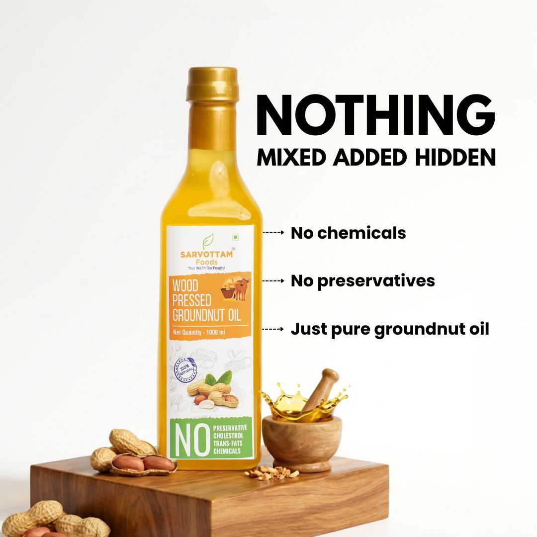Groundnut Oil | Woodpressed