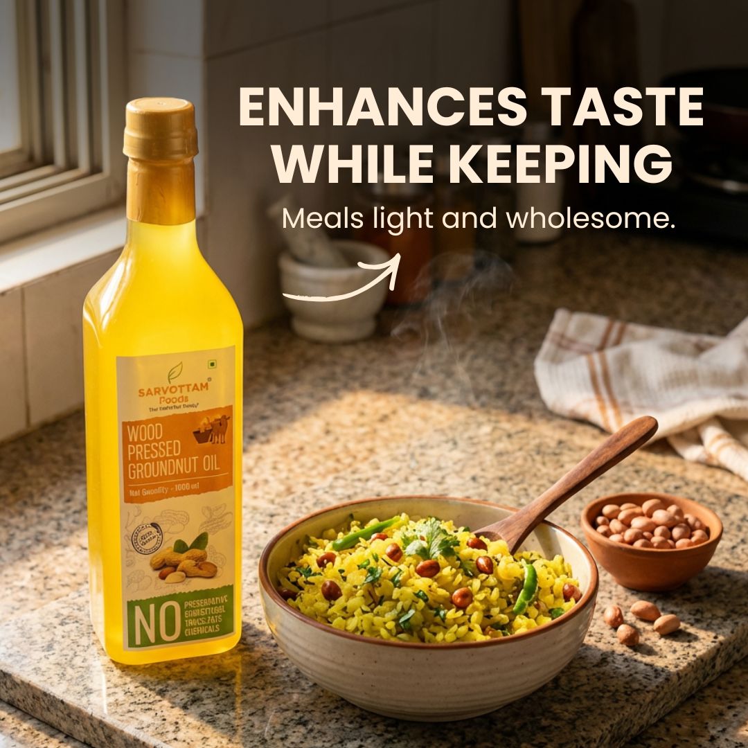 Groundnut Oil | Woodpressed