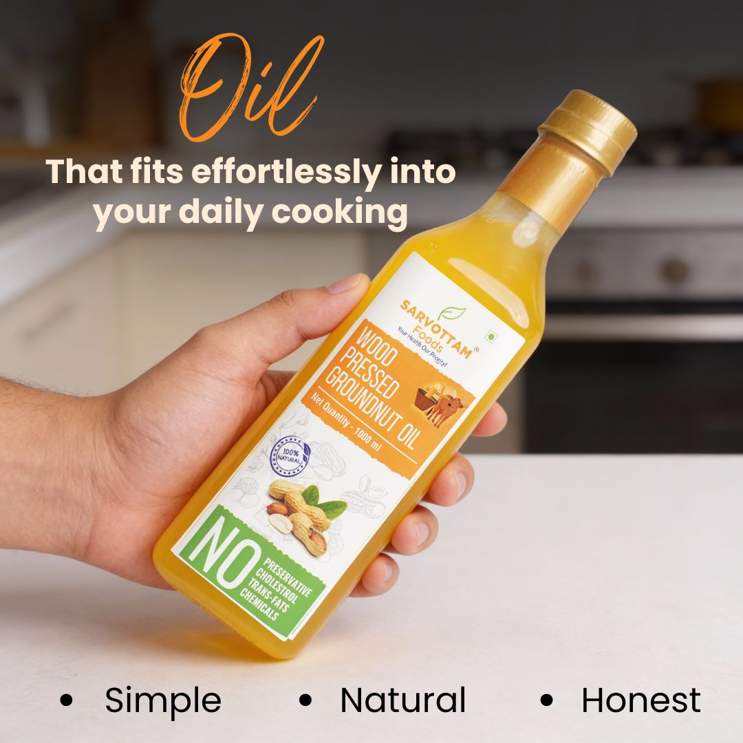 Groundnut Oil | Woodpressed