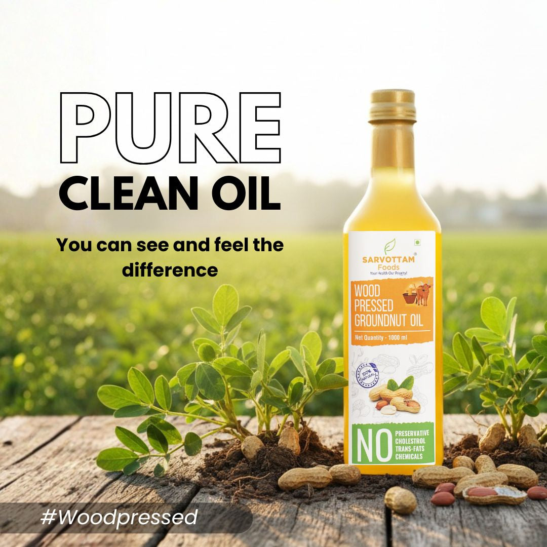 Groundnut Oil | Woodpressed