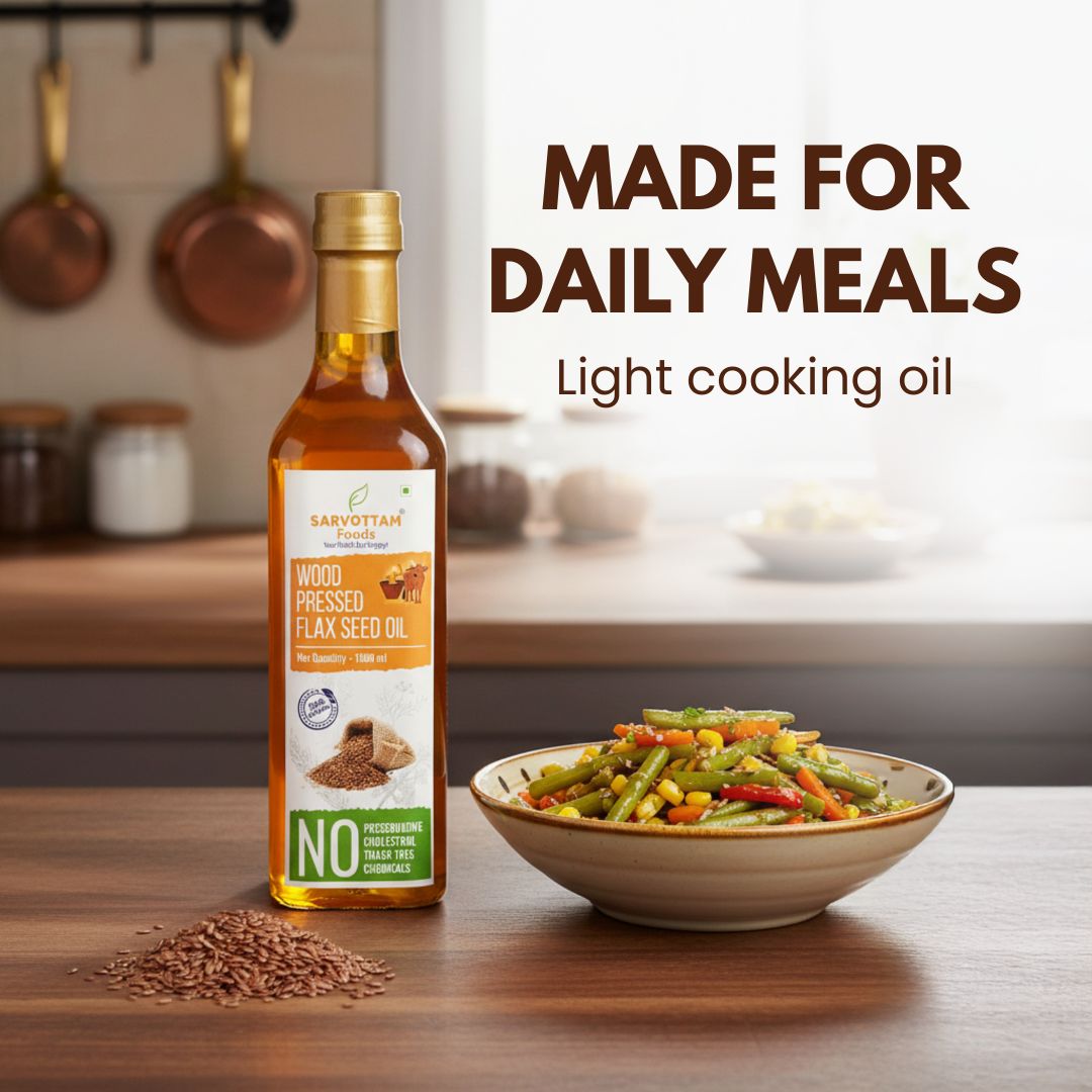 Flaxseeds Oil | Woodpressed Oils