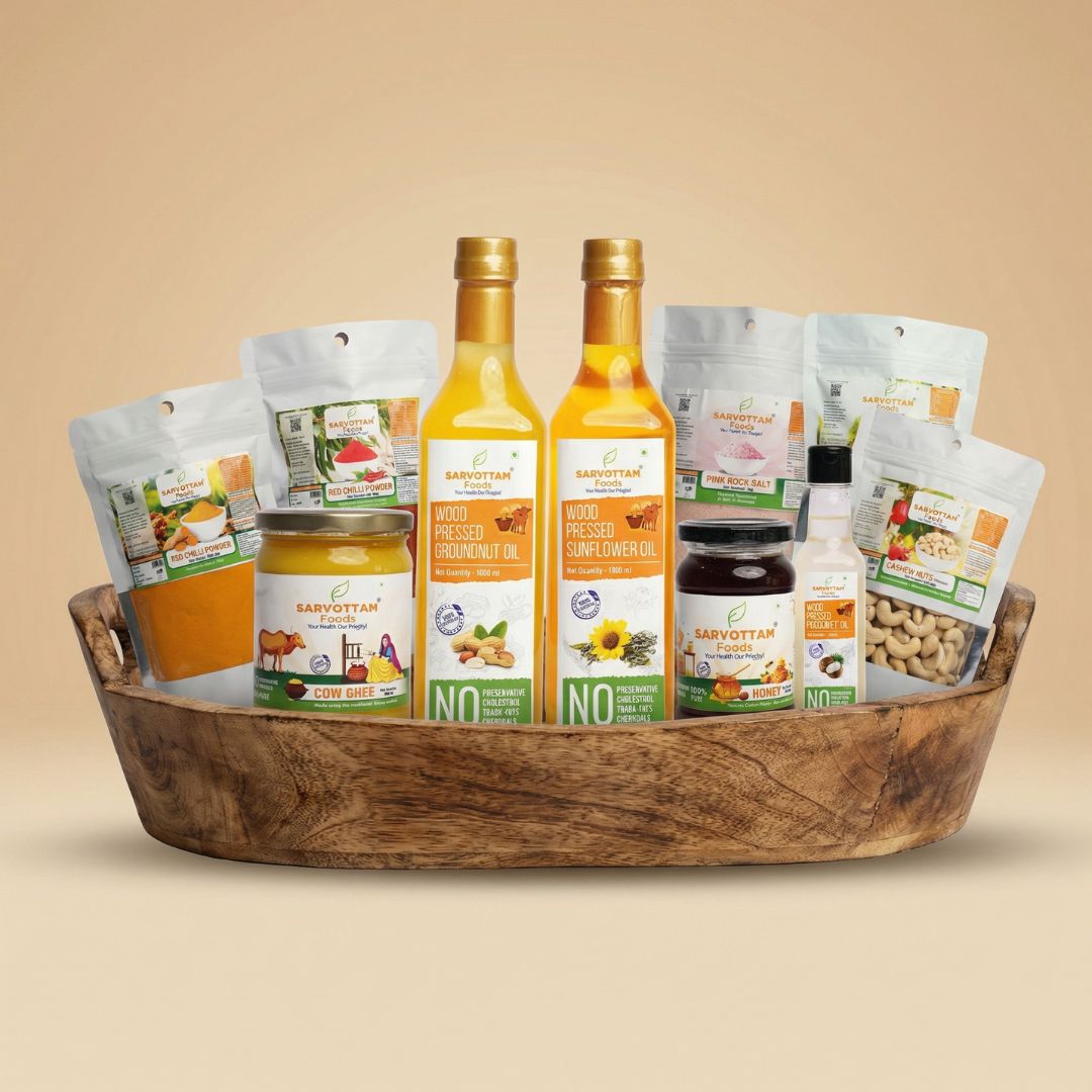 Groudnut & Sunflower grocery Basket