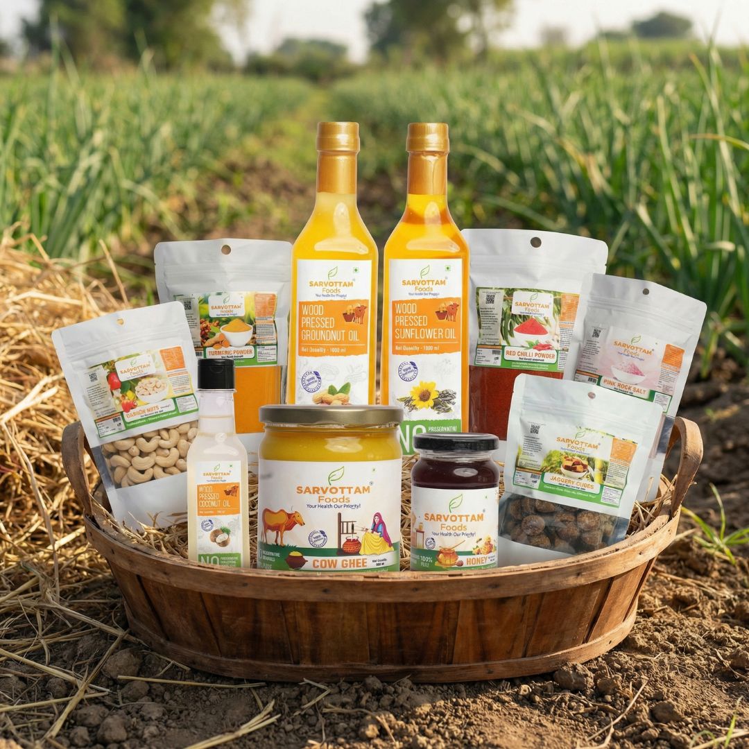 Groudnut & Sunflower grocery Basket