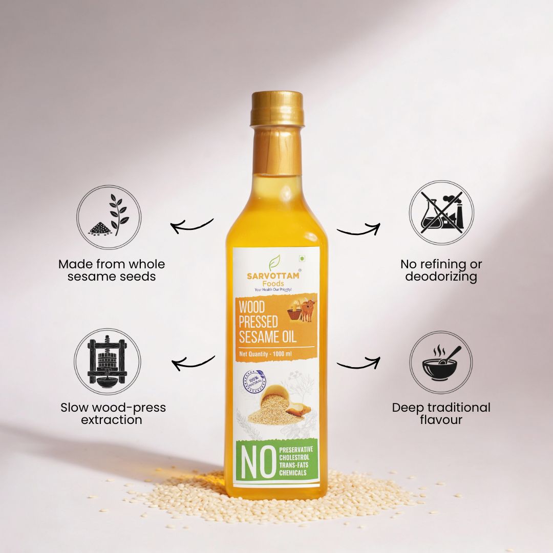 Sesame Oil | Woodpressed