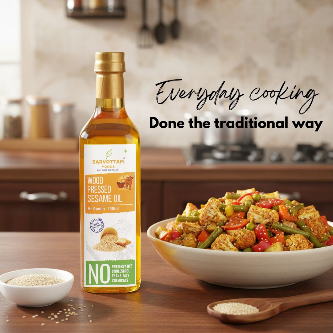 Sesame Oil | Woodpressed